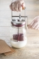 Preview: Kilner 0025.352 Butter Fass 1 Liter glas transparent Butterfass mit Drehkurbel Butter-Maschine Butter-Macher Butter-Milch 1l