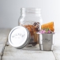 Preview: KILNER Snack To-Go-Glas - der ideale 2Go Lunchbecher für unterwegs, clever | stylisch | schadstoffrei | 0,5 Liter