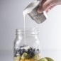 Preview: KILNER Snack To-Go-Glas - der ideale 2Go Lunchbecher für unterwegs, clever | stylisch | schadstoffrei | 0,5 Liter