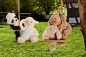 Preview: Steiff 073434 Soft Cuddly Friends Kuscheltier Fuzzy Lamm 38 cm