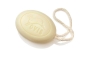 Preview: Ovis Hansen Schafmilchseife Seife Schafmilch Oval Kordel 10x7x4,5 cm 200 g Wiesenduft 100001