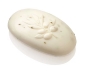 Preview: Ovis Hansen Schafmilchseife Olive Weiss 110g Oval 10*5,5cm 100047