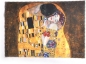 Preview: Set Brillenetui und Brillenputztuch Gustav Klimt Der Kuss von Fridolin 12521