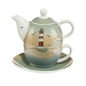 Preview: Lighthouse - Tea for One Bunt Scandic Home Wohnaccessoires Goebel 23101011