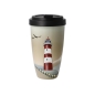 Preview: Mug To Go "Lighthouse" Bunt Scandic Home Wohnaccessoires Goebel 23101581 