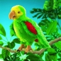 Preview: Folkmanis Handpuppe Amazonen-Papagei / Amazon Parrot 2592