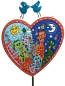 Preview: James Rizzi Goebel Skulptur Love in the Heart of City Figur Bunt 26101541