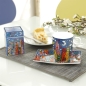 Preview: Gobel City Birds James Rizzi Künstlerdose 26102251 mehrfarbig 7,5*11cm