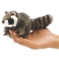 Preview: Folkmanis 2646 Fingerpuppe Waschbär Mini Raccoon schwarz, grau