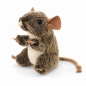 Preview: Folkmanis Mini Feldmaus / Mini Field Mouse 2652 Fingerpuppe, braun