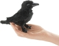 Preview: Folkmanis 2698 Mini Rabe Fingerpuppe Mini Raven