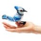 Preview: Folkmanis Fingerpuppe Puppet Mini Blauhäher/ Mini Blue Jay 2785