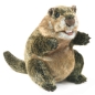 Preview: Folkmanis Handpuppe Puppet Murmeltier 3169 Groundhog