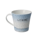 Preview: Coffee-/Tea Mug - L(I)EBE Bunt Wohnaccessoires Goebel 54101731