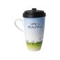 Preview: Mug To Go - Life is Beautiful Bunt Wohnaccessoires Goebel 54102291