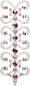 Preview: Florence 4 Silber-Kristall AB 1016010DE Körperschmuck Swarovski Crystall AB