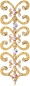 Preview: Florence 7 Gold-Kristall AB 1016026DE Körperschmuck Swarovski Crystal AB