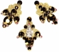 Preview: Venice 2 Gold-metallisches Gold 1016018DE Körperschmuck Swarovski Crystal