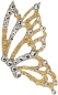 Preview: Freedom 5 Gold-Kristall 1016042DE Körperschmuck Swarovski Crystal