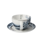 Preview: Die Welle - Tee-/Cappuccinotasse Bunt Katsushika Hokusai Goebel 67012521