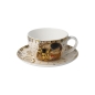 Preview: Der Kuss - Tee-/Cappuccinotasse Bunt Gustav Klimt Goebel 67012531