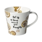 Preview: Art is a line... - Coffee-/Tea Mug Bunt Gustav Klimt Goebel 67012741