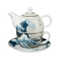 Preview: Die Welle - Tea For One Bunt Katsushika Hokusai Goebel 67013531