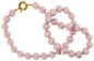 Preview: Perlmutt Rosé Kette 46cm, ca. 10mm Perlengröße Collier Halskette Mother-of-Pearl MOP01