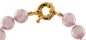 Preview: Perlmutt Rosé Kette 46cm, ca. 10mm Perlengröße Collier Halskette Mother-of-Pearl MOP01