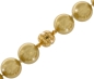 Preview: Perlmutt Kette Gold 45cm ca.16mm Collier Halskette Mother-of-Pearl MOP11