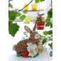 Preview: Figur Hase "Jahreshase 2018" Goebel Ostern Jahreshase 2018 Bunt