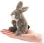 Preview: Folkmanis 2675 Fingerpuppe braun Mini Feldhase Mini Jack Rabbit