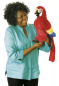 Preview: Folkmanis Scarlet Macaw Hand Puppet roter ARA plüsch
