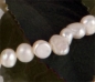 Preview: Perlenstrang S104  Süsswasser Perlen-Strang offen  Perlen irregular ca 4-6mm Weiss natur