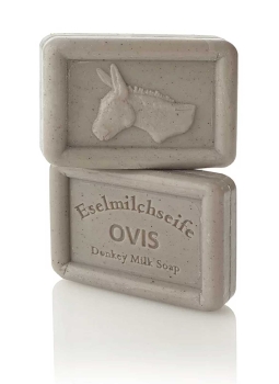 Ovis Hansen Eselmilchseife Salbei-Moschus-Duft 100g Eckig 8,5 X 6 CM 103116