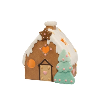 Süßes Lebkuchenhaus Bunt Weihnachtsbäckerei Goebel 11750641