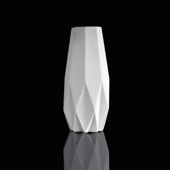 Vase 33.5 cm - Polygono Star weiß Polygono Goebel 14003731