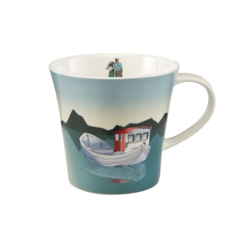 Fishing Boat - Coffee-/Tea Mug Bunt Scandic Home Wohnaccessoires Goebel 23100151