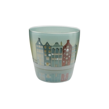 Downtown Riverside - Teelicht Bunt Scandic Home Wohnaccessoires Goebel 23100501