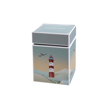 Lighthouse - Dose Bunt Scandic Home Wohnaccessoires Goebel 23101041