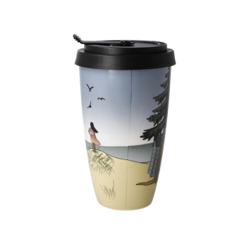 Mug To Go "Ocean Love" Bunt Scandic Home Wohnaccessoires Goebel 23101591 