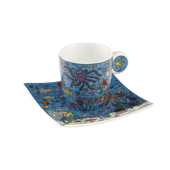 Goebel Under the Deep Blue Sea - Espressotasse James Rizzi 26102401