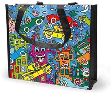 James Rizzi Tasche Goebel Not Getting Around The Traffic 26102491 Einkaufsstasche