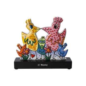 James Rizzi Figur Our Colorful Family Bunt  Goebel 26102881