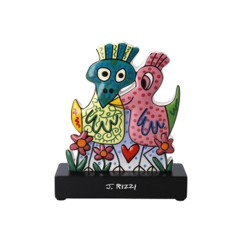 Figur - "Love Birds" Bunt James Rizzi Goebel 26102891 