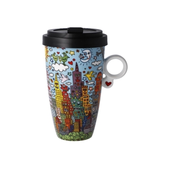 Goebel Kaffee to go MY NEW YORK CITY DAY James Rizzi 500ml 26103051 Porzellan