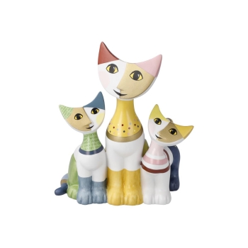 Rosina Wachtmeister Katzen Famiglia felice Goebel 31373011 Bunt Katzenwelt