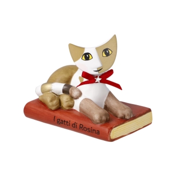 Rosina Wachtmeister Katze Lettura Goebel Figur 31400631 Figur Buch Swarovski