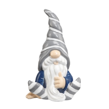 Wichtel Fiete grau I Love Christmas Goebel 37000441