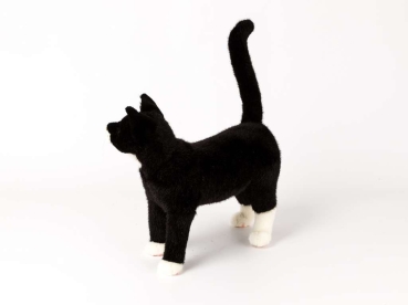 Kösener 3960 Katze Mautz stehend schwarz/weiß 40cm